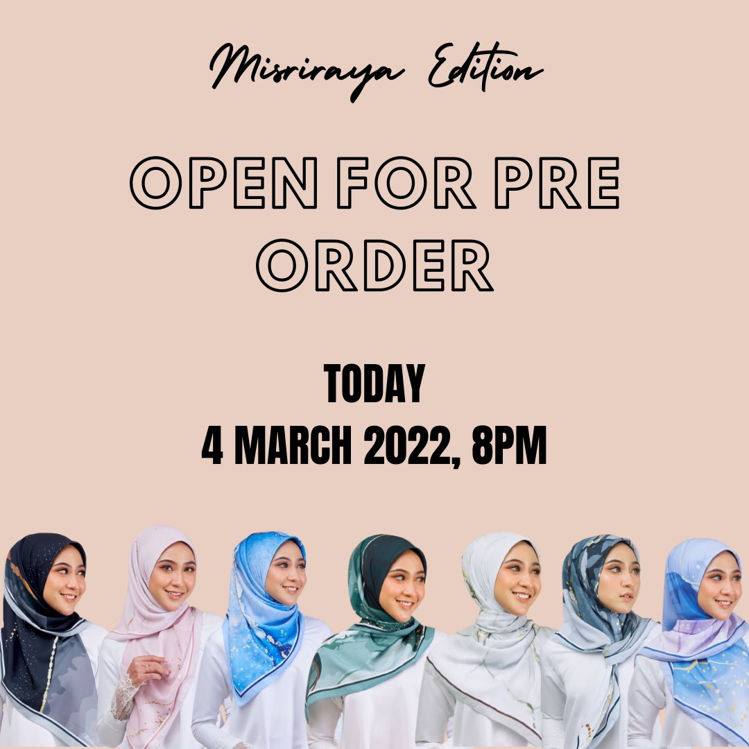 Today ✨

Kindly reminder: Once order dah cukup, NO restock after this.