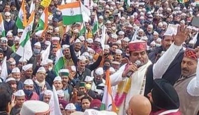 जब मजबूत इरादे हो ,और लाखों लोगों की हक की बात हो तो तानाशाही सत्ता से भी टकराया जा सकता है यह दिखा दिया हमारी हिमांचल के साथियों ने।
#NMOPS 
#हिमांचलसरकार