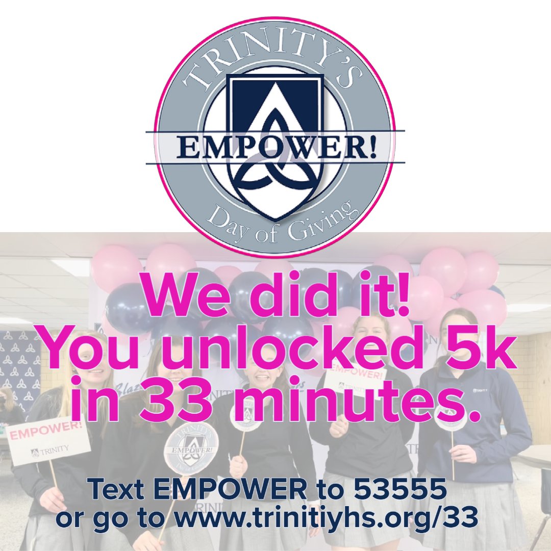 Trinity High School tweet media