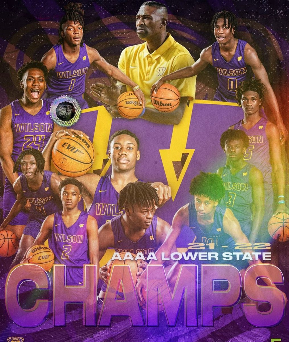Congrats to our guys <a href="/TigersHoop/">Wilson High Hoops</a> ! They’re really like that. One more fellas 🐯💪🏽🏀
