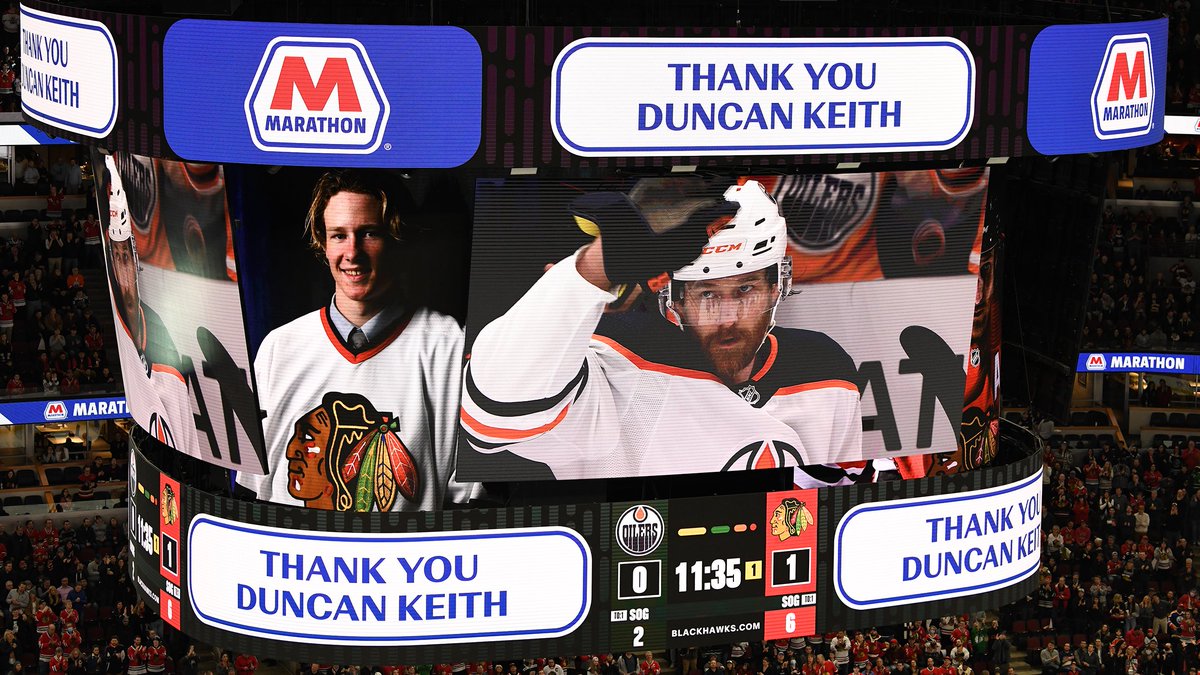 A special night for #2. 

<a href="/DuncanKeith/">Duncan Keith</a> | #LetsGoOilers