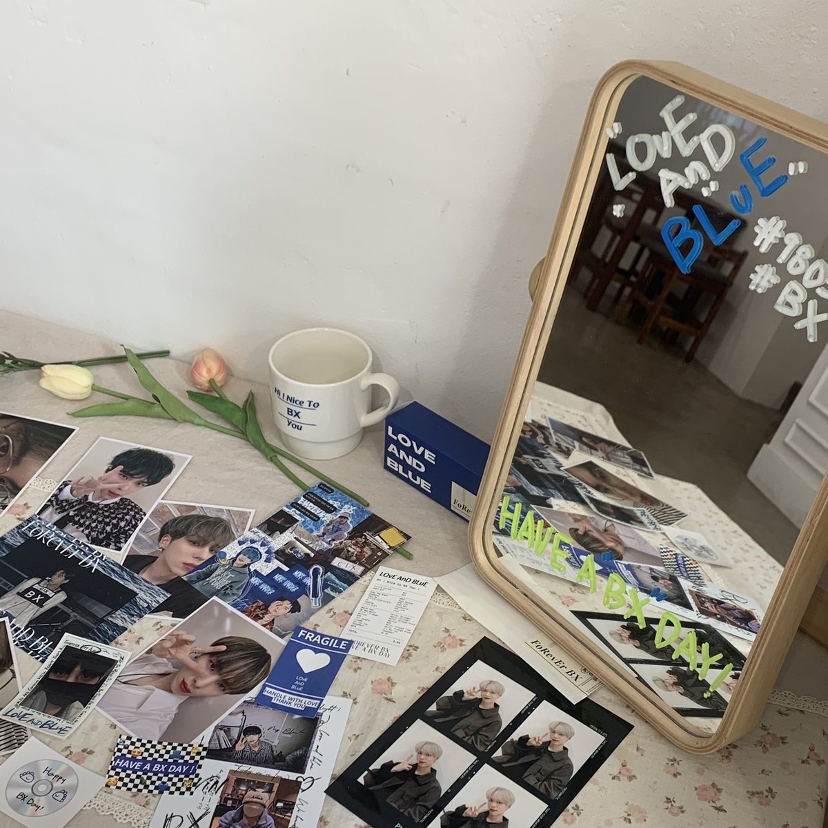 오늘부터 이틀 간 병곤이의 생일 카페가 진행됩니다 💙
함께 병곤이의 생일을 축하해주세요 ➰