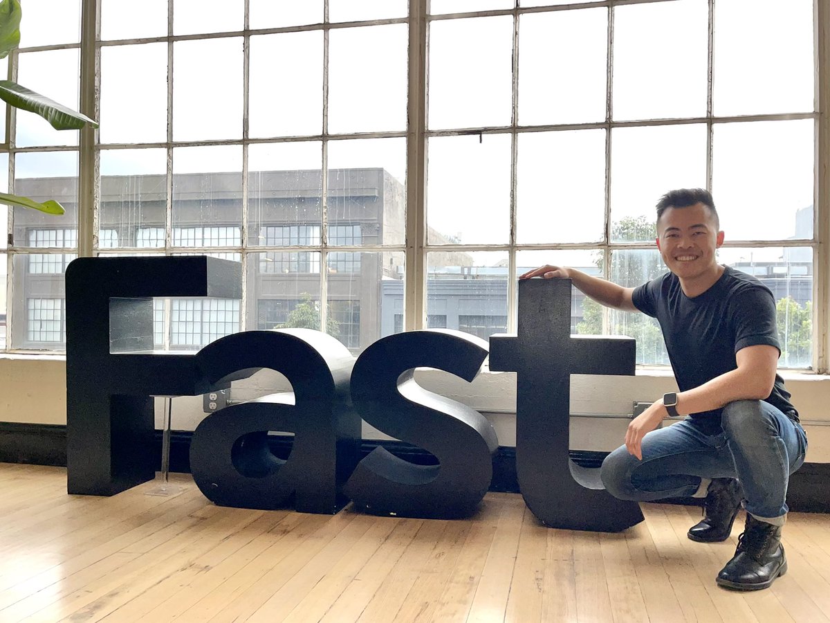 First day in the @fast office 🤩