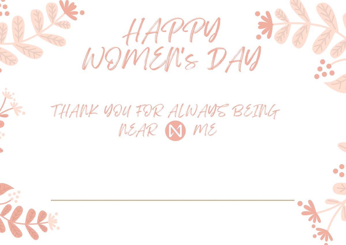 Celebrating international women's day. 
“A girl should be two things: Who and what she wants.” –Coco Chanel.
<a href="/NEARProtocol/">NEAR Protocol</a>  <a href="/kl13c/">Craig Rosendale</a>