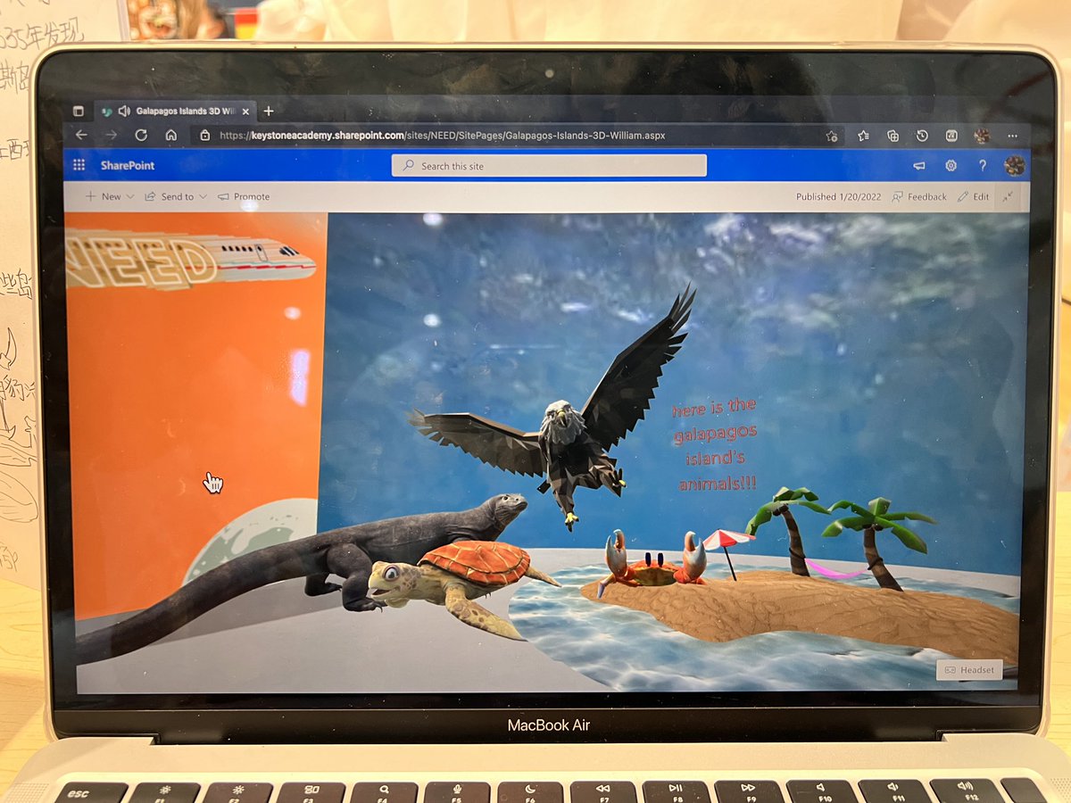 malaoshisays's tweet photo. Shout out to our amazing G5 students for sharing their learning in Eco- friendly Travel Fair! We love to see how our students present their learning of these beautiful places via print, @padlet , Sharepoint, and Clips video! #authenticlearning #learningagency #IPC https://t.co/5Six6ZegCq