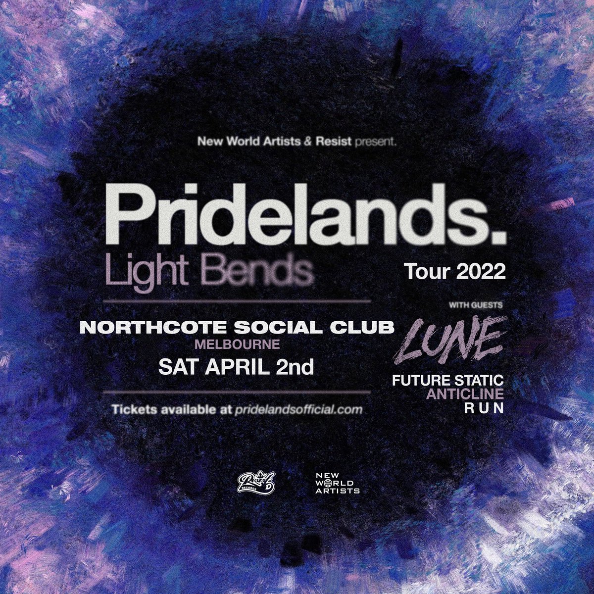 pridelandsband's tweet image. LOCAL SUPPORTS ANNOUNCED

We are pleased to have these bands joining us and @lunegroove for select dates on the Light Bends Tour! 

Tix available here - pridelandsofficial.com