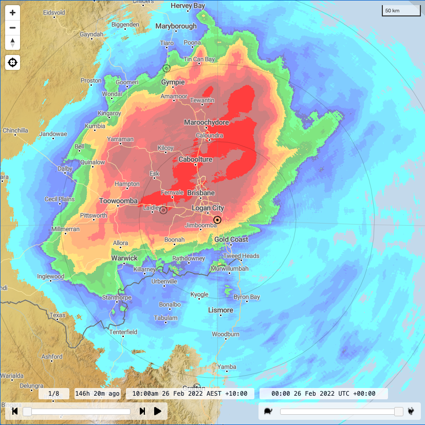 weatherchaser's tweet photo. Wind velocity, classification &amp; accumulated rainfall (hourly and daily) have been added alongside reflectivity imagery on our new (in beta) HD radar viewer. Data from more times/radars continue to be added, as well as fixes and additional functionality.

https://t.co/ZQbiXSR9f5 https://t.co/jYbMvGEtuZ