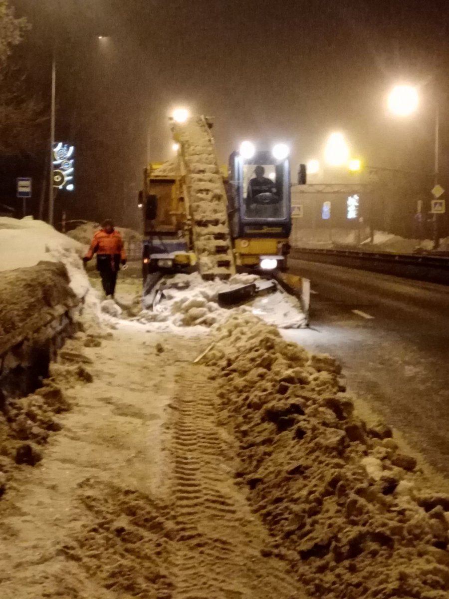 Вывоз снега по Волжскому шоссе