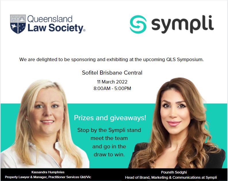 See you there! #qld #qlssymposium #sympli