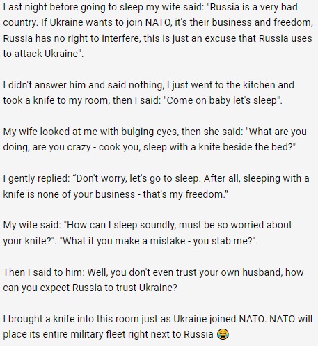 novocalgame's tweet photo. Simple logic explaining the current #UkraineRussianWar that's why #IStandWithPutin #istandwithrussia become trending topic.
#StopWar #peace by Ukraine being neutral country, dont believe USA, NATO, &amp; western media fake news. https://t.co/VM38yzI3TJ
