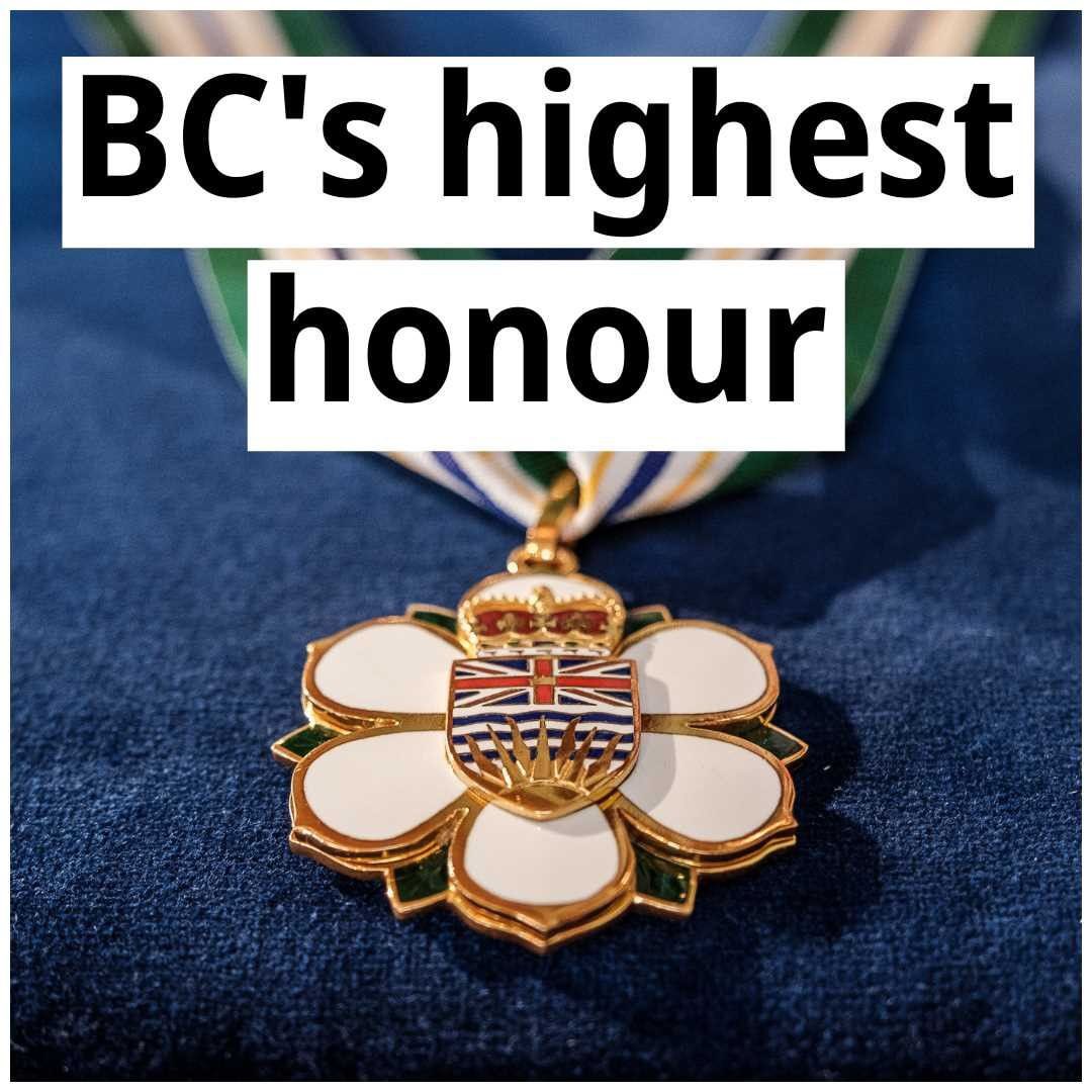 We’re so proud of our founders, Arran & Ratana Stephens, for being recognized tonight with BC’s highest honour presented by @governmentofbc and @lgjanetaustin in #Victoria. #BCHonours