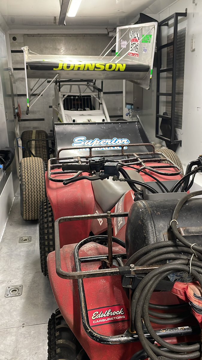 cadee_crouse's tweet photo. Ready for our maiden voyage as Crouse   Motorsports. Excited for @sdspeedway  this weekend with @_ChaseJohnson https://t.co/pZaf9lvSVF