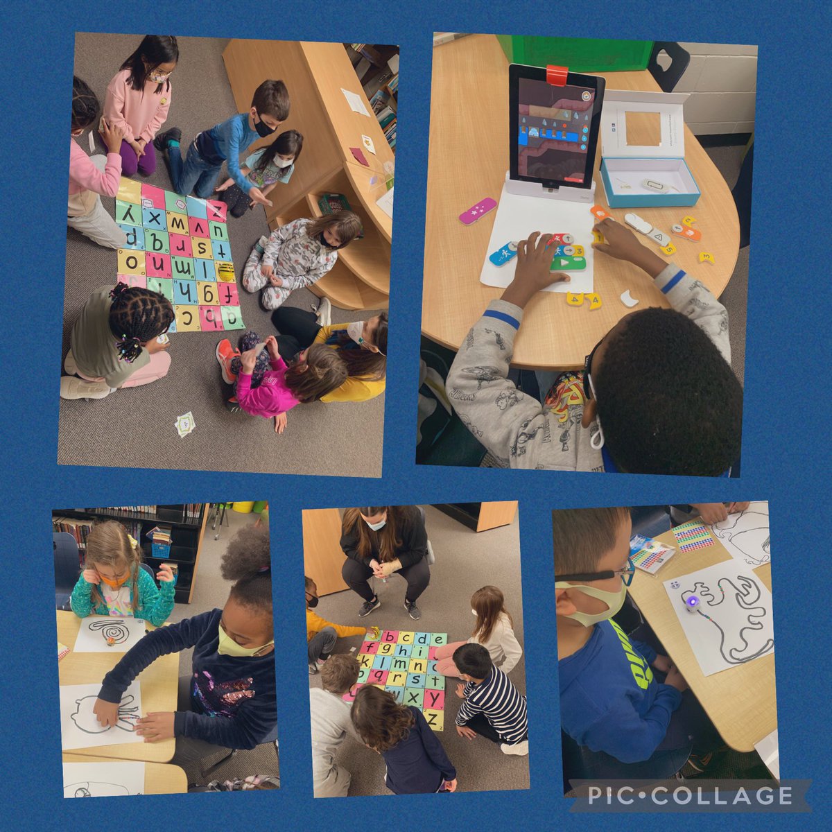 We loved taking part in different tech challenges with <a href="/cfrostLC/">Cindy Frost (she/her)</a> ! Bee bots 🐝 <a href="/PlayOsmo/">Osmo</a> <a href="/Ozobot/">Ozobot</a> were a great hit! #ocsbSTEAM #ocsbArts <a href="/StBrAndreOCSB/">St. Brother Andre School</a> <a href="/OttCatholicSB/">Ottawa Catholic School Board</a>