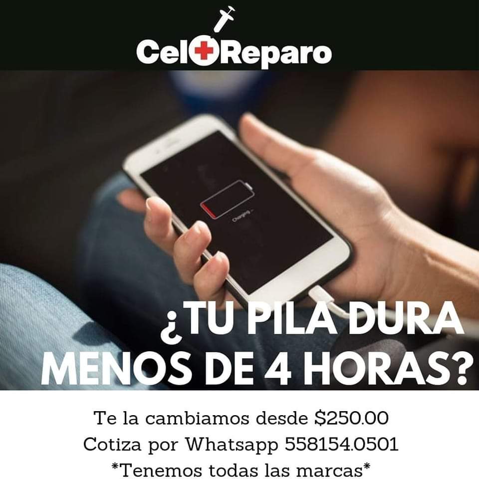 CeloReparo's tweet photo. 🔋 ¿La Pila de tu Smartphone dura menos de 4 horas?  🔋 
¡Tenemos de todas las marcas!
Cotiza por WhatsApp 558154.0501  ✅
¡Aceptamos todas las Tarjetas! 💳💳💳 https://t.co/SabWaSR1A2