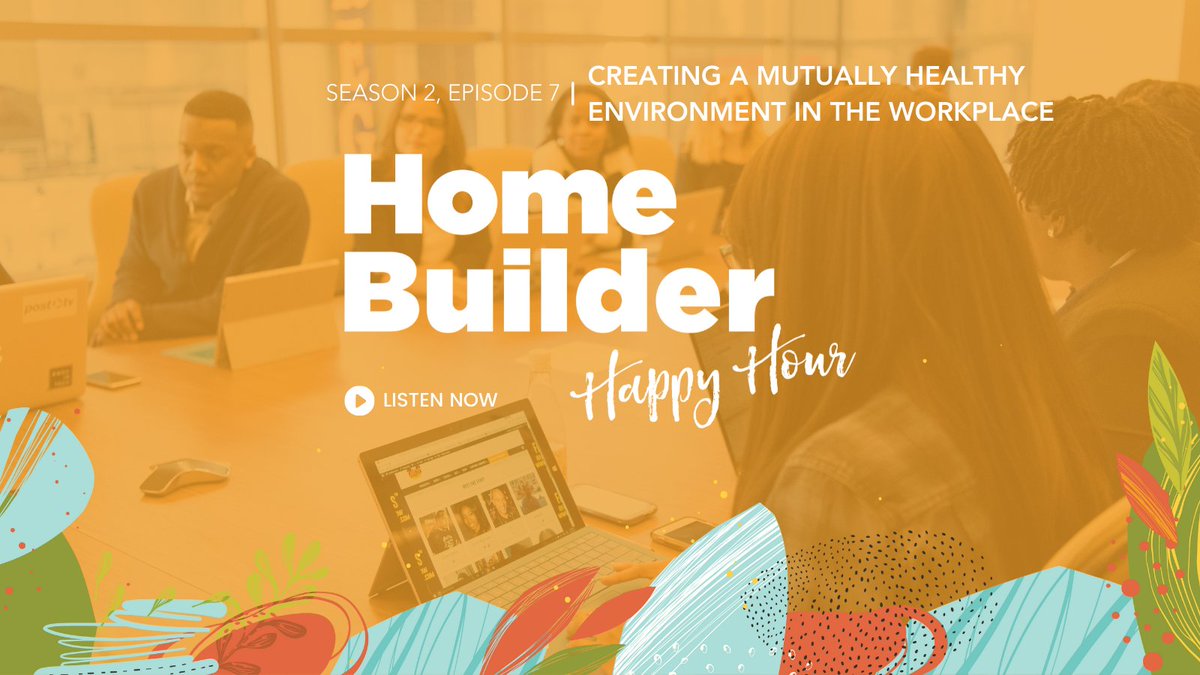 Get_Community's tweet image. Are you ready for the happiest hour of the day? 🥂 On today's episode of Home Builder Happy Hour,  Kelly and Ryan discuss the importance of creating a healthy work environment to keep the company afloat. Tune in here: bit.ly/3tvwFB9