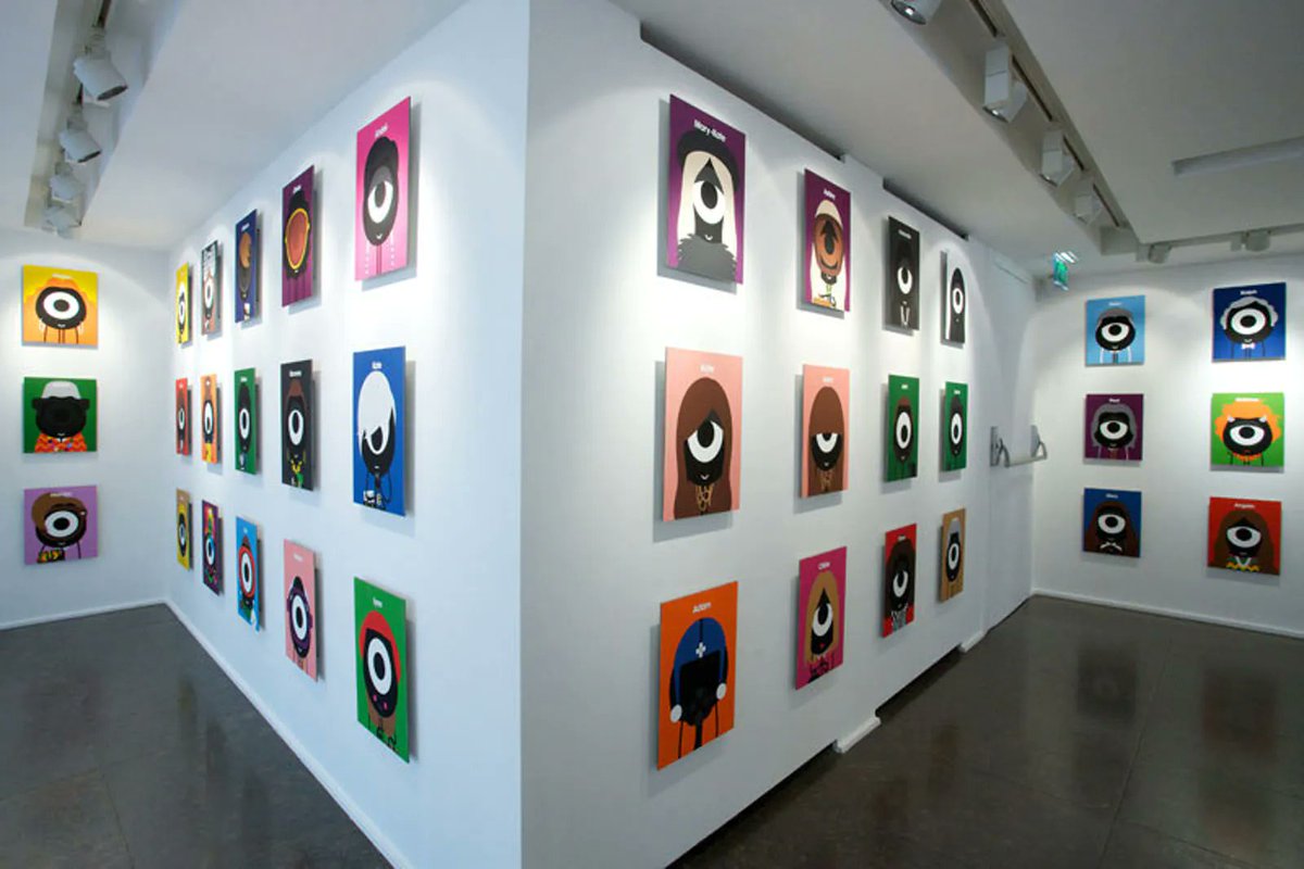 Wanted to talk a little about why I decided to do a PFP project. It in part stems from my 2nd exhibition <a href="/coletteparis/">colette</a> called '150/15'. The 150 referred to the amount of Darcel portraits I created for the show, the 15 is in reference to colette's 15 year anniversary...
1/6🧵👇