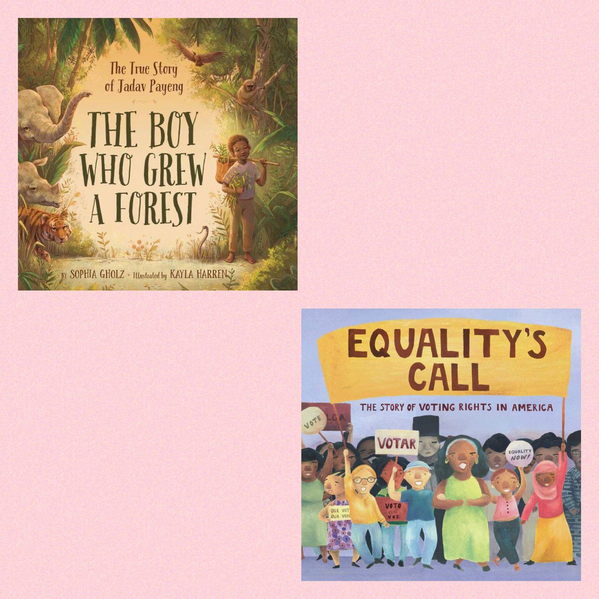 JamesIslandES's tweet photo. Here are the South Carolina Picture Book Award Nominees that were shared during Virtual Family Reading Night! They are some great selections to add to your home library! #readacrossCCSD #RAAweekJIES @SCASLNet @vocalccsd https://t.co/Ct9q4mI8qj