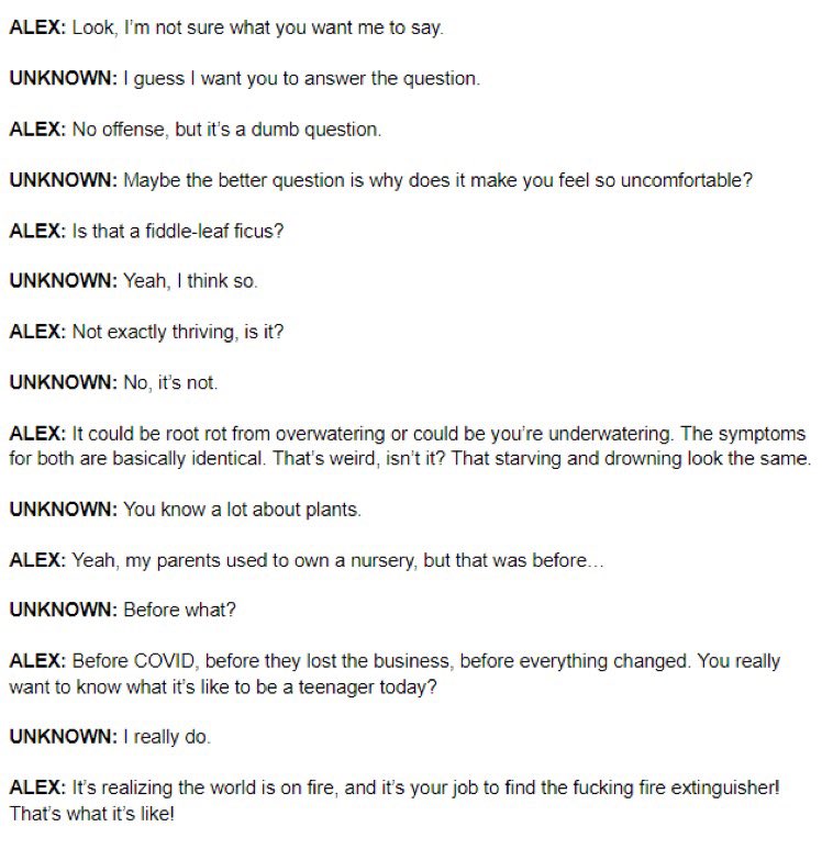 MANNYORKE's tweet photo. this is the script for the degrassi auditions! https://t.co/WQl2hk5qUS