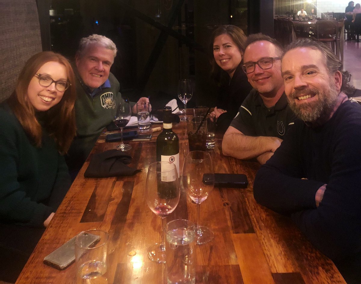 dombonvissuto's tweet photo. INDIANAPOLIS — Hey @MadDogUnleashed! Thanks for dinner. https://t.co/tXELq7jrDP