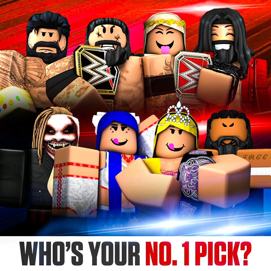 ROBLOXWWE_'s tweet photo. The #RBLXDraft is under 24 hours away!

Who's your No. 1 Overall Pick? https://t.co/JJENJTdAYE