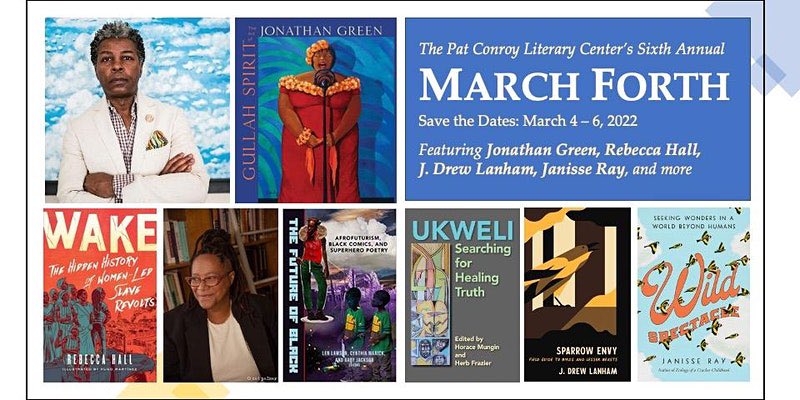 Y’all get ready and excited for one of my fave artists Jonathan Green, who kicks off the Conroy Center’s Sixth Annual March Forth weekend with the <a href="/BCBlackChamber/">BCBCC</a>. Check out the website for the panels. 

eventbrite.com/e/pat-conroy-l…