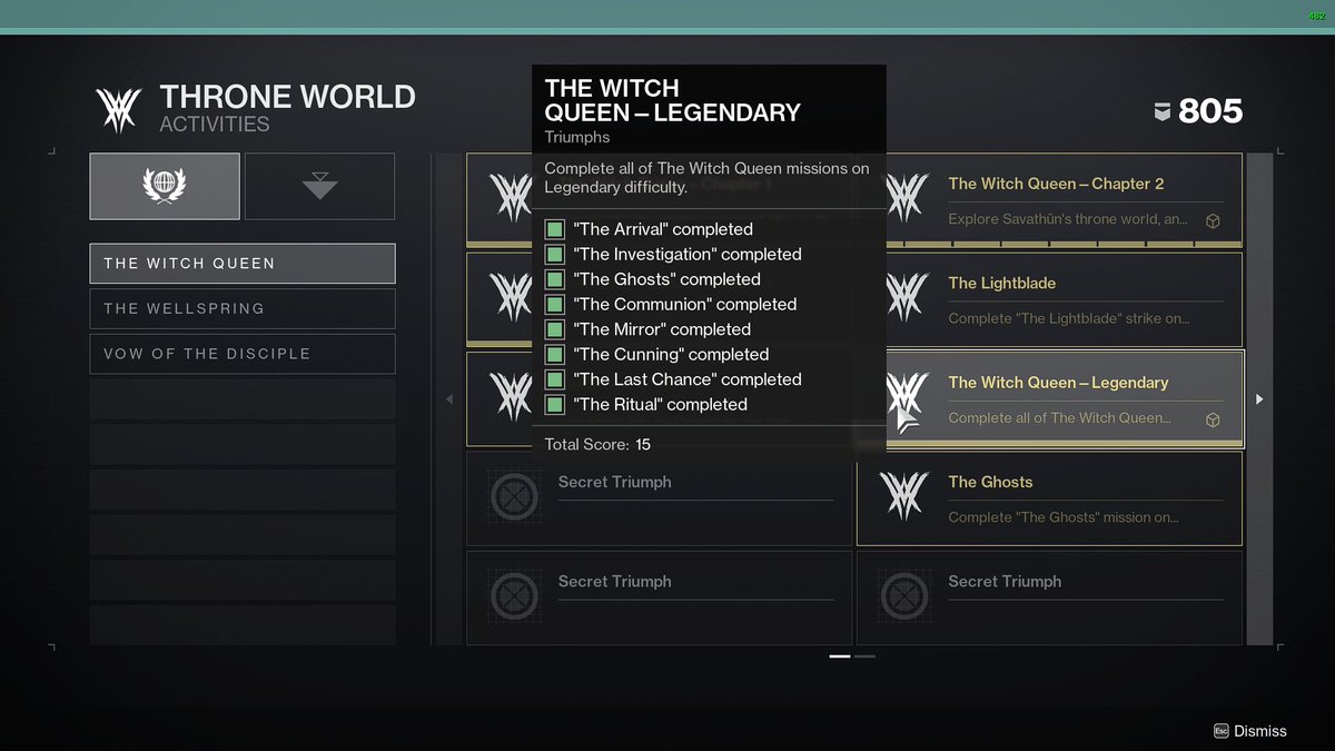 #TheWitchQueenLegendary 
Bungie Profile: bungie.net/7/en/User/Prof…