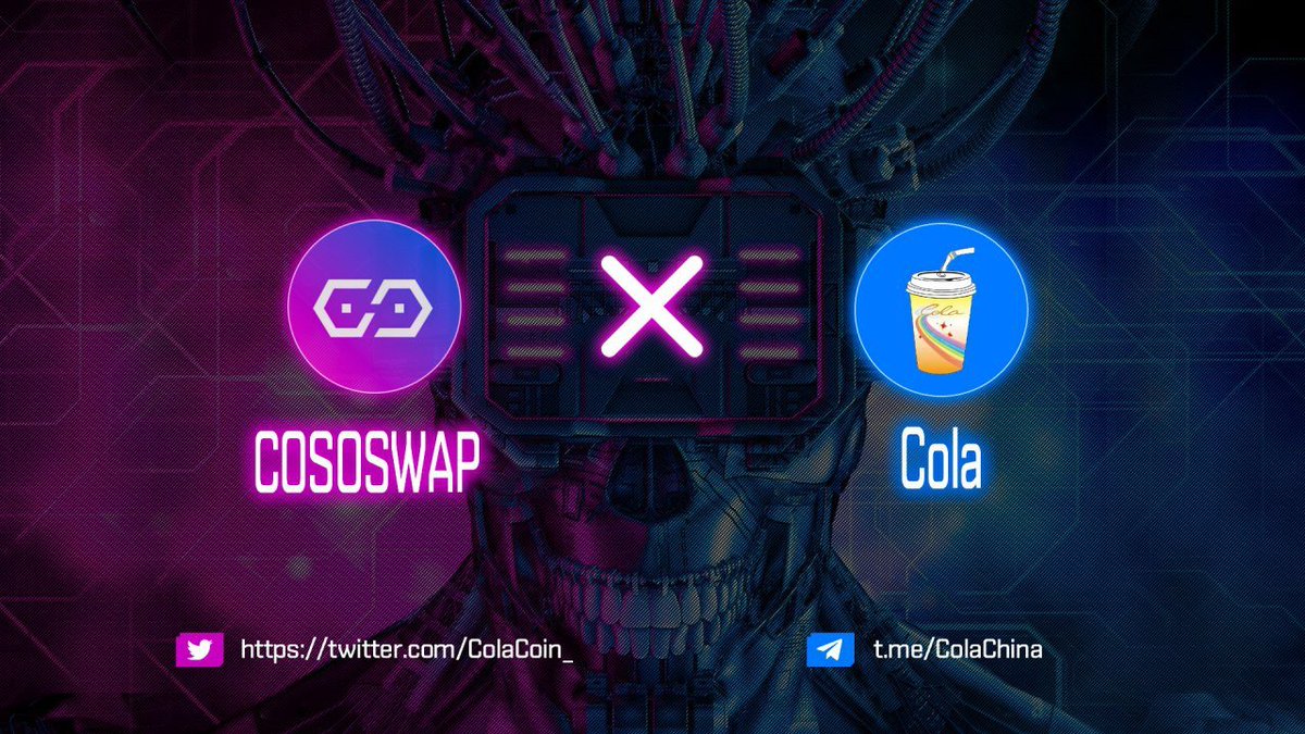 🎉CosoSwap No.8 NFT Launchpad-COLA

⏰NFT #Launchpad  starts: March 5, 15:00 UTC+8  on #CosoSwap

❤️Do not miss out on the following news

🙃Join us: t.me/CososwapGlobal

<a href="/ColaCoin_/">COLA</a>

#IDO #IGO #ColaCoin #Metaverse #DAO #GameFi #NFTs