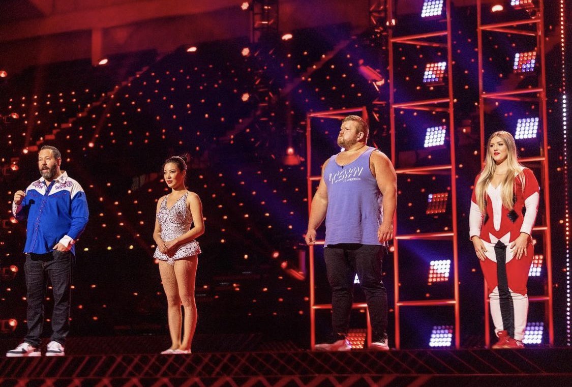 DareDaughter's tweet photo. Thank you SO MUCH for choosing me @TPAIN, @JenniferNettles, @CodyRhodes & @RosarioDawson!! Can’t wait for the @GoBigShowTBS finale!! @Bertkreischer #GoBigShow #TBS #DareDaughter #AnnalieseNock https://t.co/KDoxr7XgrQ