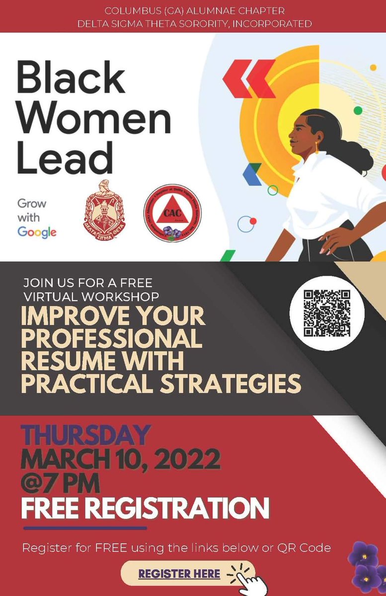 CAC_Chapter's tweet image. "Improve Your Professional Resume with Practical Strategies."   
The workshop will take place  Thursday March 10 at 7 p.m. 

You can register using this link:
Register in advance for this meeting:
us02web.zoom.us/meeting/regist…