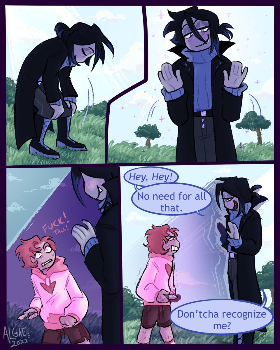 ALGnsfw's tweet photo. Do I Know You? (2/4)
#HelloMyLove #HelloMyLoveComic #HMLcomic #HMLyb #HMLalgae #HMLal https://t.co/ObOwnf44EL