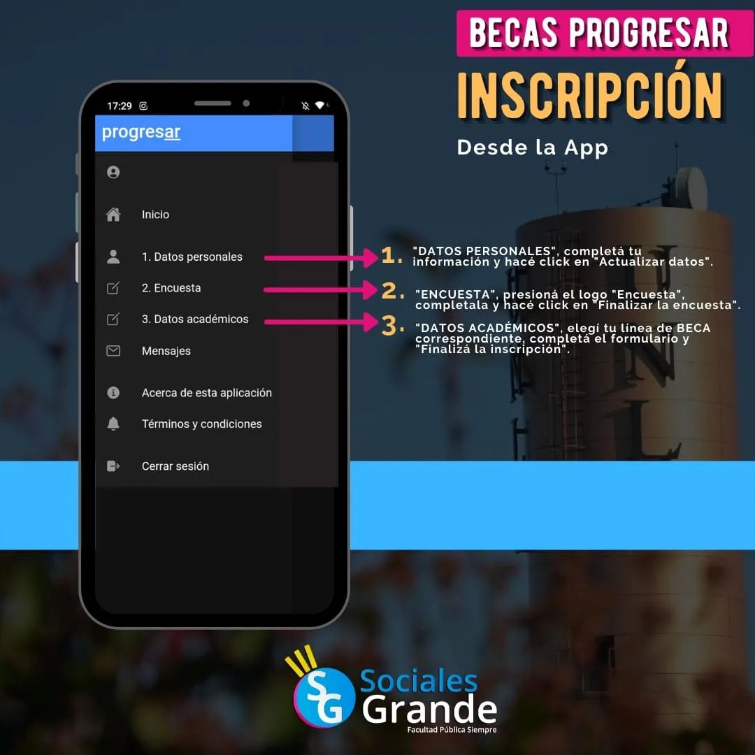 SocialesGrande's tweet photo. BECAS PROGRESAR: INSCRIPCIÓN 2022 📝💻

📌 Del 1 de marzo hasta el 30 de abril estará abierta la inscripción para las Becas Progresar. https://t.co/sRoDTXjrY6