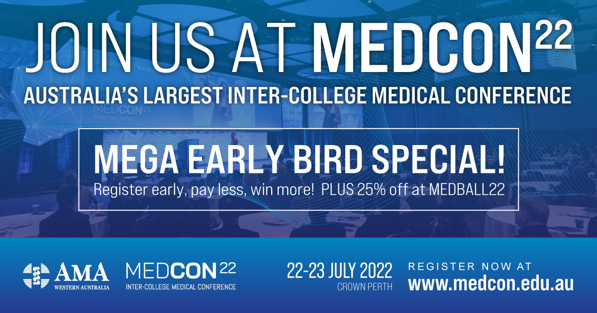 MEDCON is back in 2022 and this year is going to be even better!

With incredible speakers, interesting topics and the most amazing events, you don’t want to miss out!

#Medconference #Afterthehump #Bettertogether 
 medcon.edu.au
