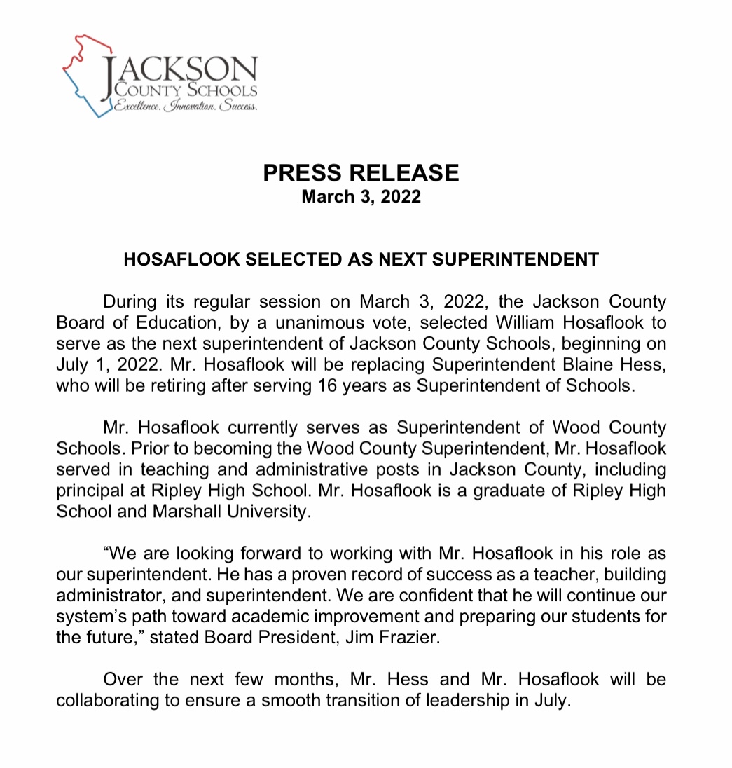 Jackson County Schools (@jcsedwv) on Twitter photo 