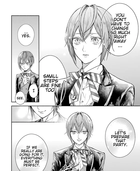 Riddle is drawn in the most bishoujo way in the anthology. Artists must really love him hehe. 