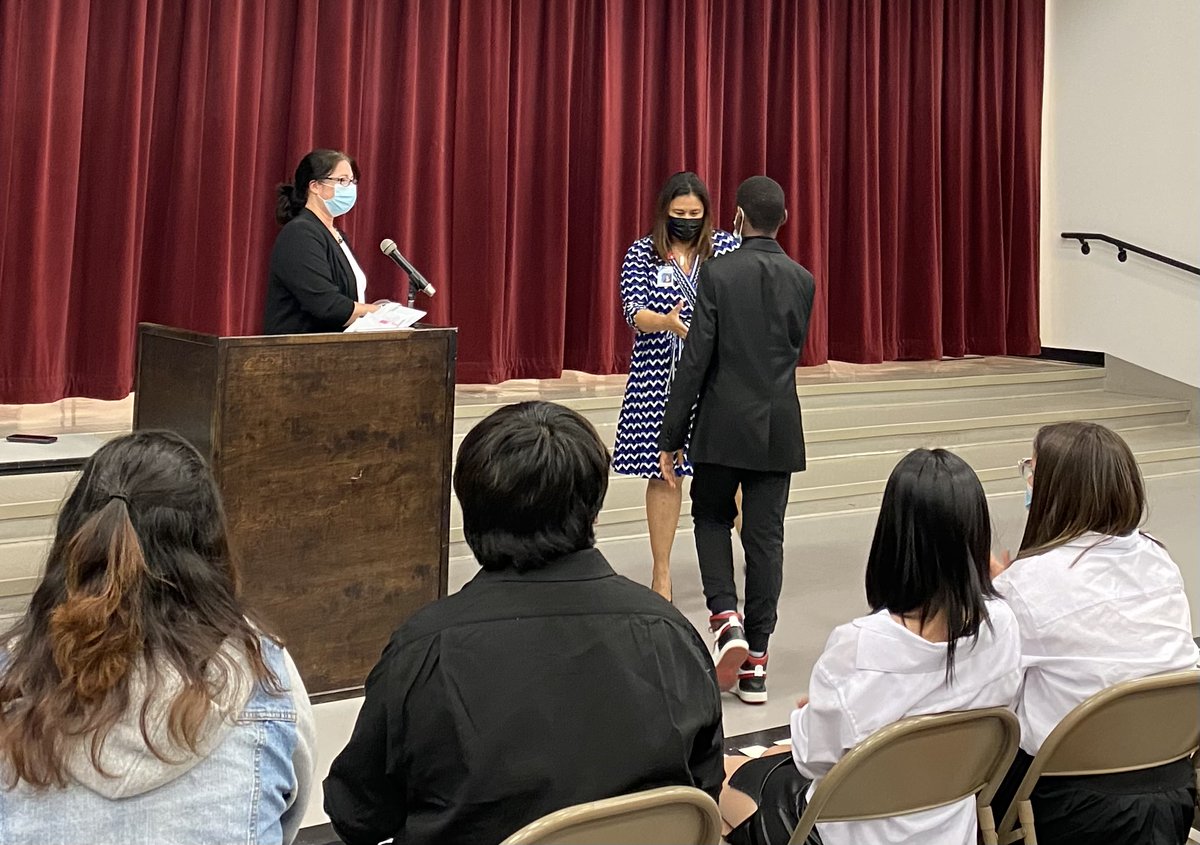 See_Boston's tweet photo. Sheely @JAG_Arizona I&I with ceremony was held tonight including oaths and keynote speaker--> Sheely alum Bryan Zamora! Very proud of our treasures and how they put together a great event TY JAG Sponsors @nyja9 & Ms. A! #SheelyPride @TollesonESD @LupitaHightower #JAGsuccess #K@H https://t.co/xN5IJX53TH