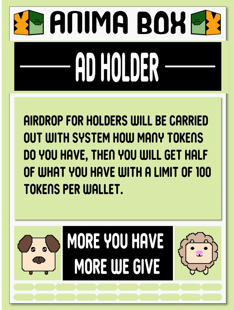 🚨 Announcement 🚨
Airdrop Holders 

Snapshot 5 March 2022
Distribution on 6 March 2022

#Airdrop #XRPArmy #XRPLcommunity