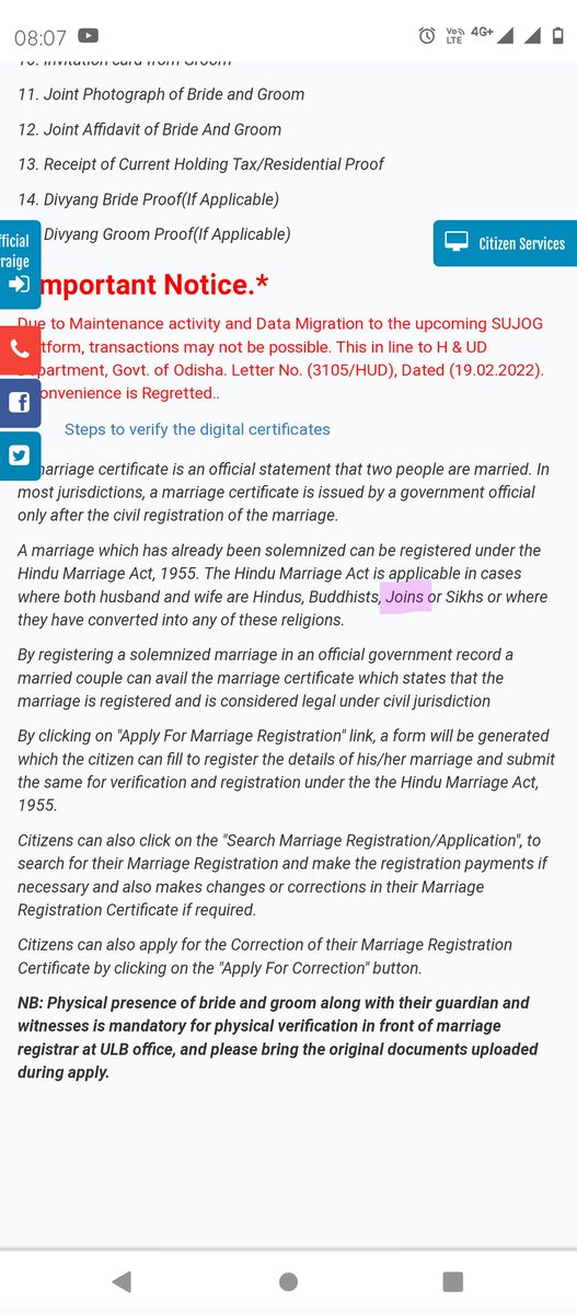SRBIHARA's tweet photo. Vyasanagar is not a District..
It is Jain religion not Join religion..
Please make the necessary corrections at the https://t.co/qQ8NJ8dJzZ website. 
@HUDDeptOdisha @dm_jajpur @SecyChief https://t.co/1b0ySBk2IL