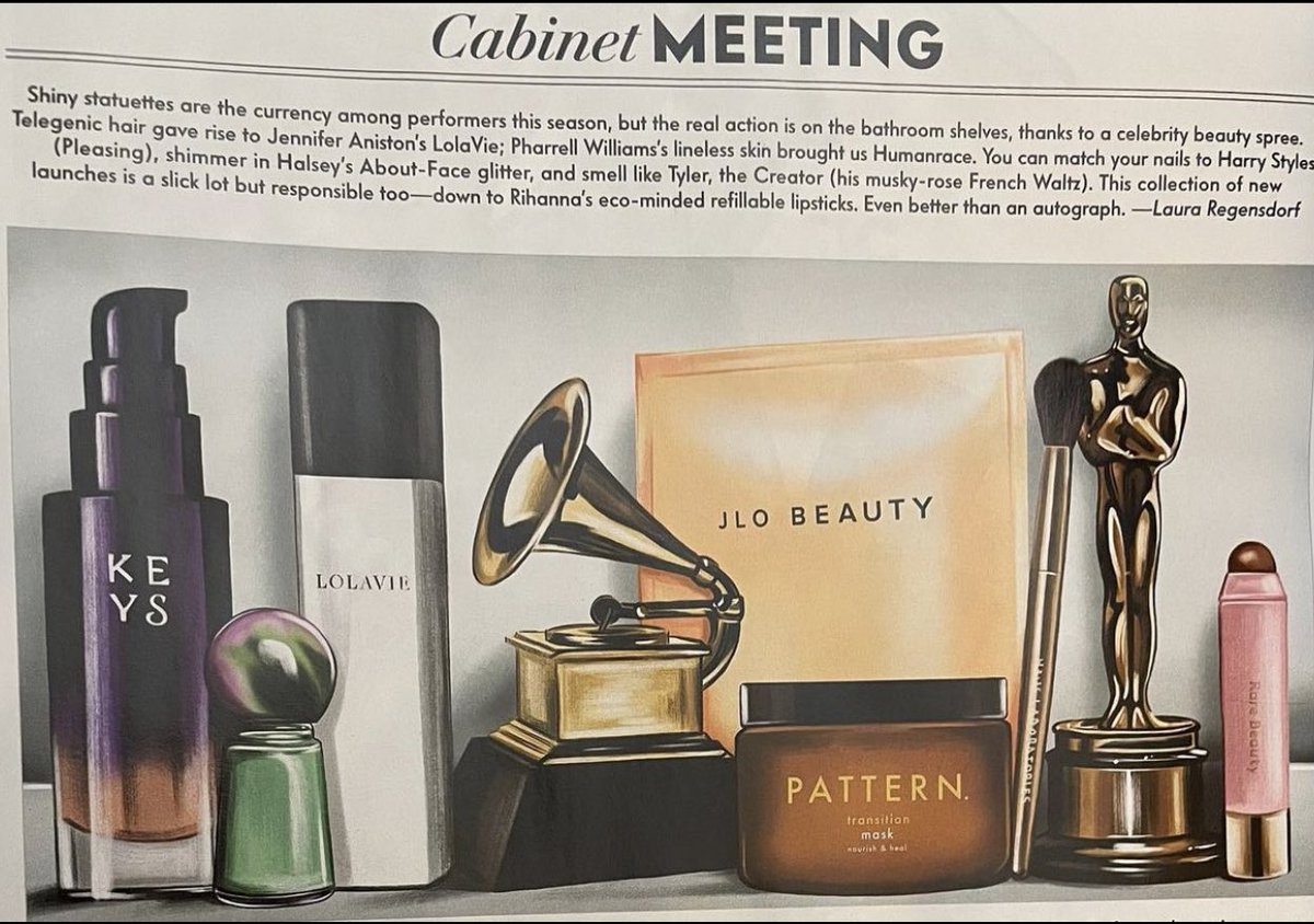 hsdaily's tweet image. A new Pleasing nail polish is featured on Vanity Fair magazine!