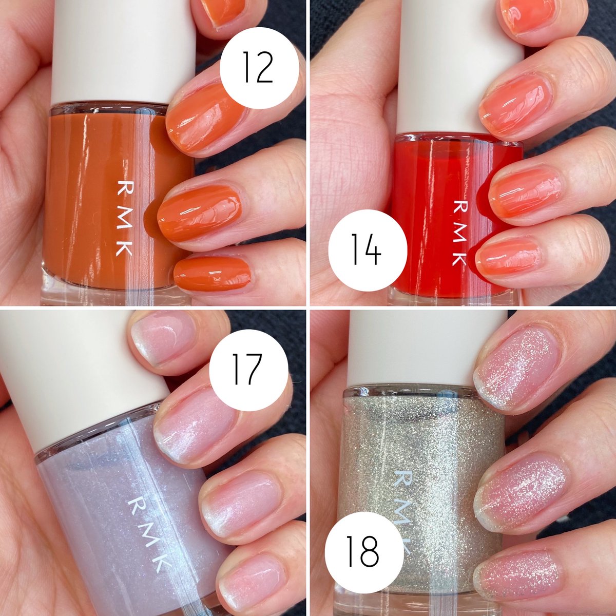 4月にリニューアルする #RMK のネイルがカワイイ❤️ 全20色 各￥2200