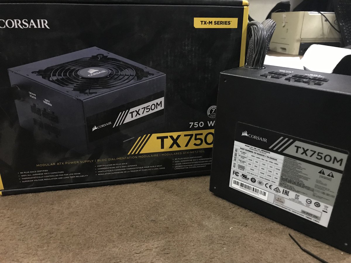 PakStore5's tweet photo. Salam
1tb Hikvision m.2 ssd available for sale 

Corsair TX 750M 750 Watt 80 plus gold Power Supply available for sale https://t.co/dd5reGwHBs