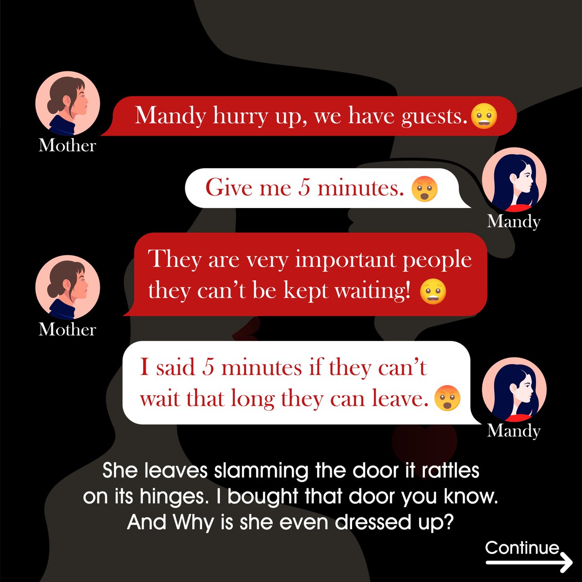 AllnovelFree's tweet photo. 🙎‍♀️Should she sacrifice herself for her selfish parent?
A. No! Run for the dream job
B. Yes! Agree and tame the demon
#questiontime https://t.co/w2ZdWIcK14