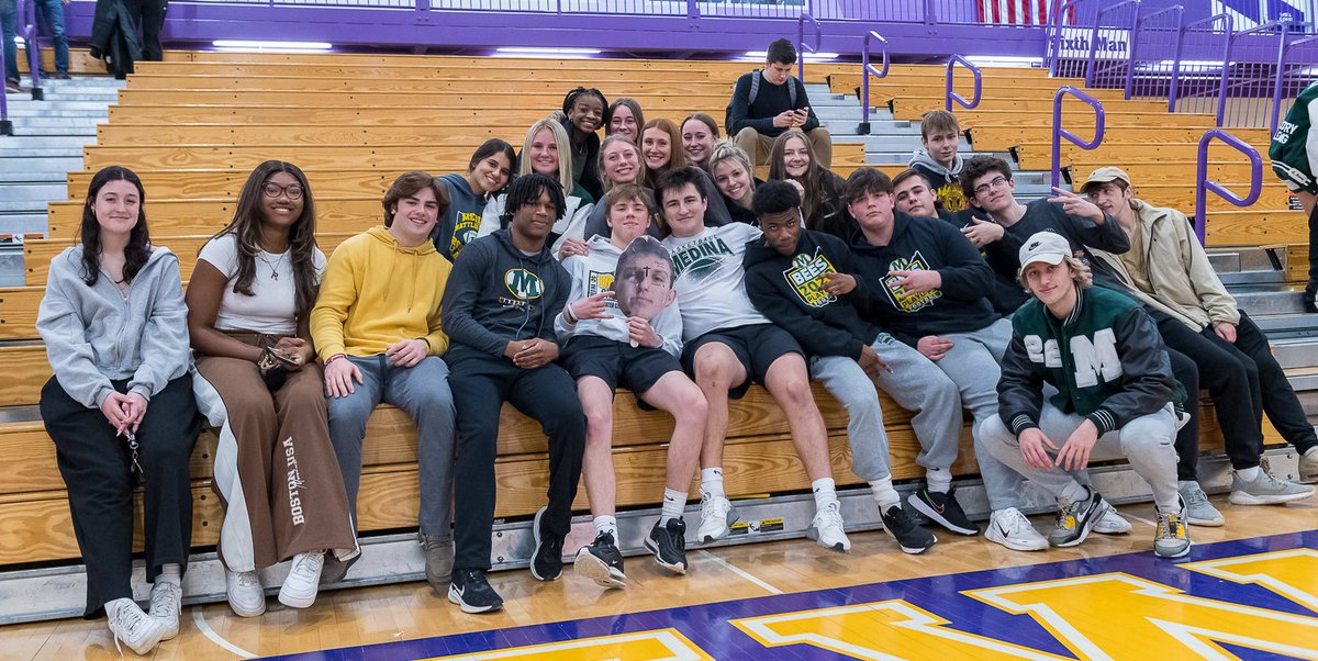 Smiles from <a href="/mhsbeesswarm/">MEDINA SWARM</a> after the Bees win over Amherst tonight. <a href="/_kaitlyngpierce/">kaitlyn pierce</a> <a href="/chloewise22/">Chloe Wise</a> <a href="/Medinaboyshoops/">Medina Boys Hoops</a>