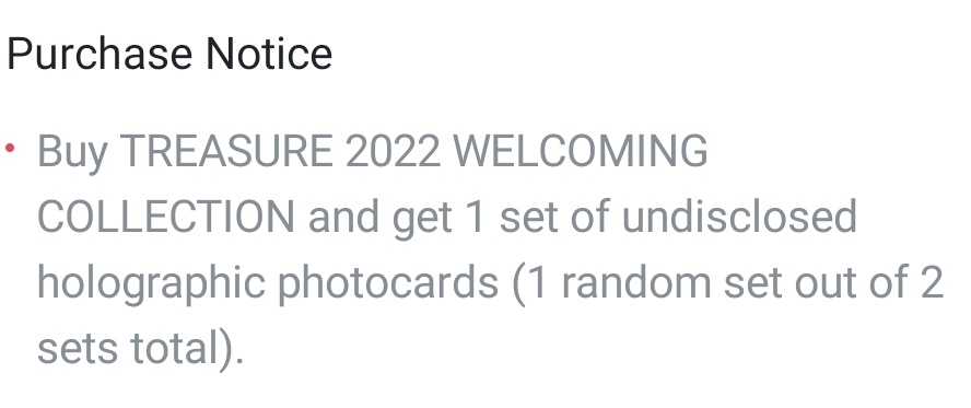 BangWinKon's tweet photo. [PH GO WTS/LFB PASABUY]
💫  #TREASURE WELCOMING COLLECTION

✨ WVS
✅ WC - 1900
✅ WC + DIGITAL CODE - 2350
✅ dop: 3/20
✅ APRIL/MAY

🛒  Form: https://t.co/f32SyOSDVo

HELP RT 🙇🏻‍♀️ #TREASURE https://t.co/rRdRh4A6Wc