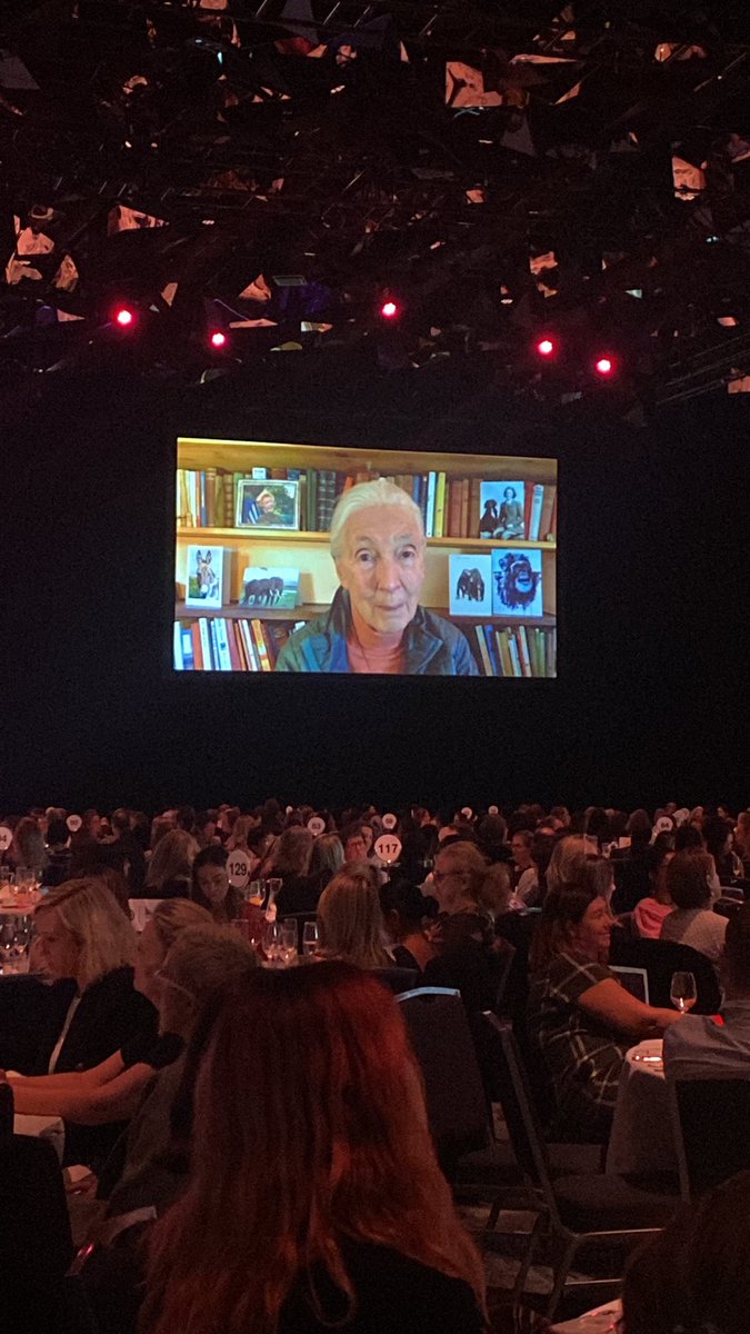 “Don’t aim to be an icon. Just passionately do what you do.” 💜 <a href="/janegoodallau/">Jane Goodall Institute Australia</a> #IWD2022 #changingclimates