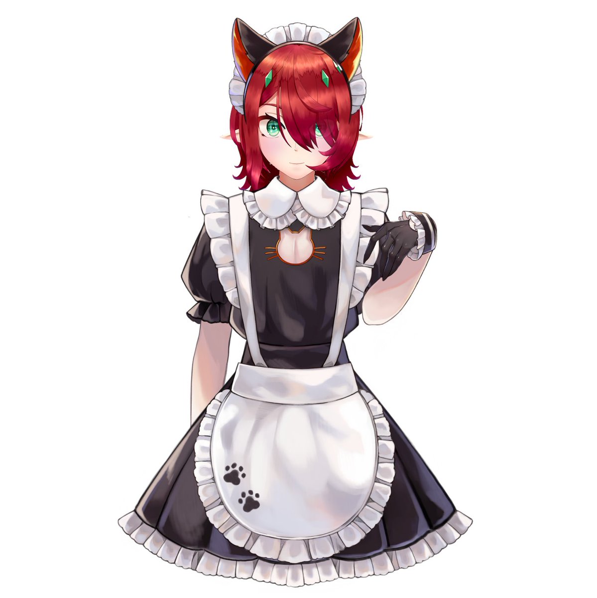 Rainbow_Senpie's tweet photo. Now you can see your Waifando as a maid ready to serve chats every whim. . .
welp now that you saw this, I don't ever have to do it again
. . . maybe. . .
thank you to @eve_kuma95 for making this free-to-use maid outfit. It is beautiful.
#vtuber #vtuberwaifando #forchat https://t.co/p7Eulqr2jX