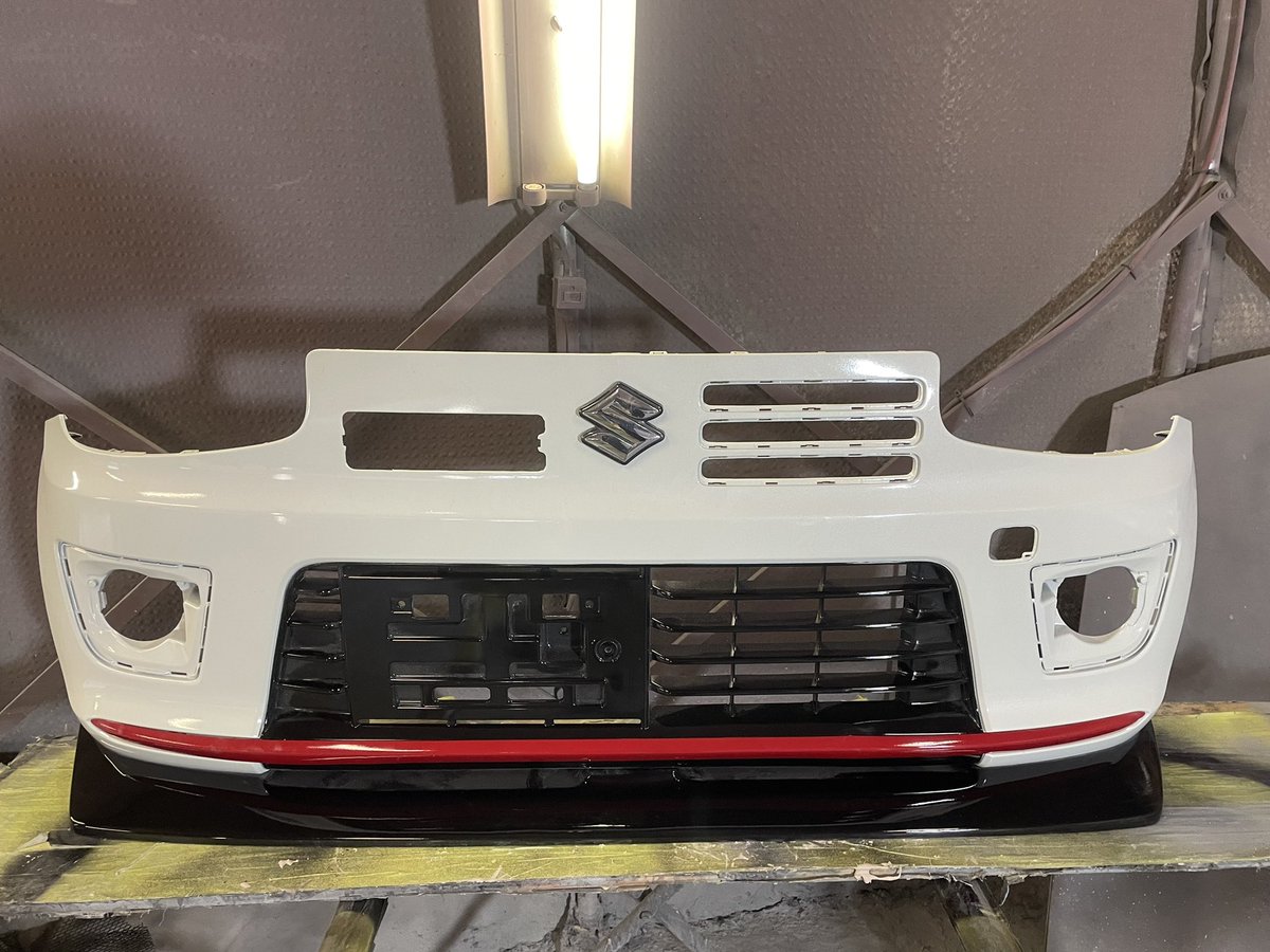 jp_clarisse's tweet photo. 新製品🌟
Ha36s アルトワークス フロントリップ❗️FRP製 シンプルな形ですがスポーティーさもあります。 https://t.co/mmGe3JiP44