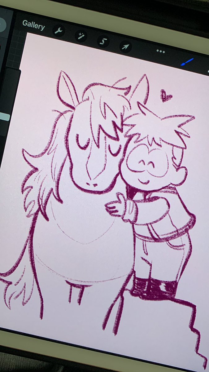 :) butters and his horse 