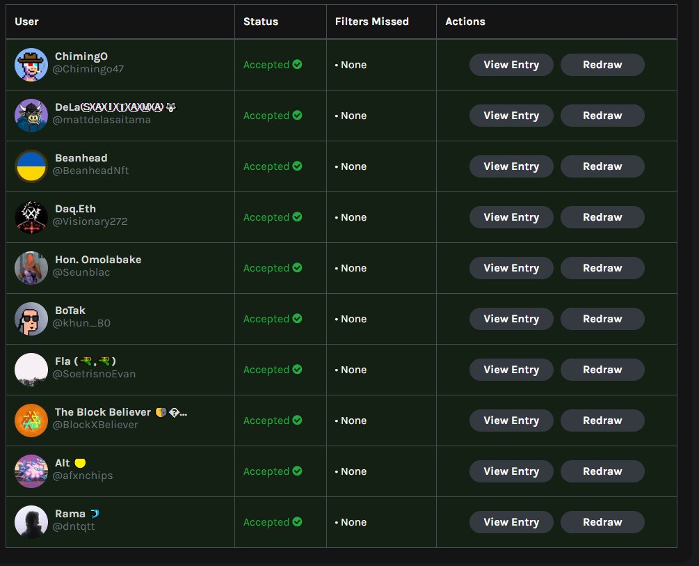 <a href="/_Hargee/">Ajii𓃵</a> @louiblacck <a href="/SoetrisnoEvan/">Fla</a> <a href="/Monu67073168/">NFTrader</a> <a href="/ken_stei/">Pst</a> <a href="/Visionary272/">Akashik</a> <a href="/BeanheadNft/">Beanhead.sol</a> @afxnchips <a href="/ashwani95kumar/">गोलू🚩🇮🇳</a> @badmascrypto <a href="/Chimingo47/">ChimingO</a> @mattdelasaitama <a href="/Seunblac/">Hon. Omolabake</a> <a href="/khun_B0/">Cherrynest</a> @BlockXBeliever <a href="/dntqtt/">dantezy.ink ∞ TΛNSSI</a>