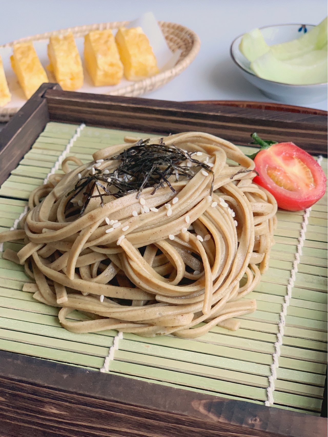 DailyTrouvaille on Twitter "🍜Soba noodles + Tamagoyaki Healthy and