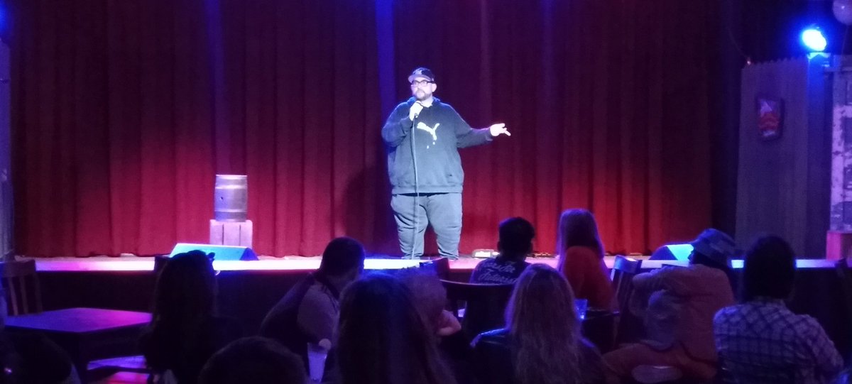 paulybsound's tweet photo. Thanks to @JohnnyBcomedy & @Sloaniii for stopping by and making us laugh tonight at @newworldbrewery!
#LaughLab #comedy #openmic https://t.co/K5X1EkDrKF